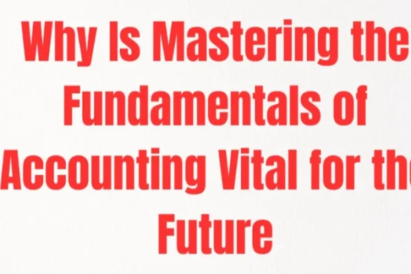 Why Is Mastering the Fundamentals of Accounting Vital for the Future