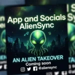 App and Socials AlienSync